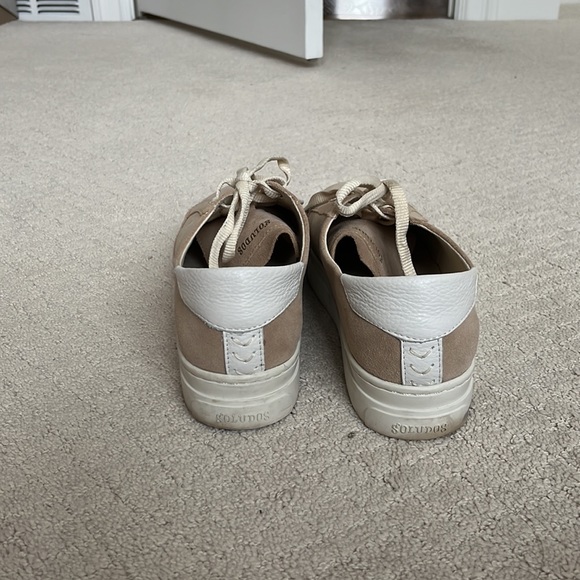 Soludos Ibiza Platform Sneaker, sand, size 11 - Picture 5 of 7